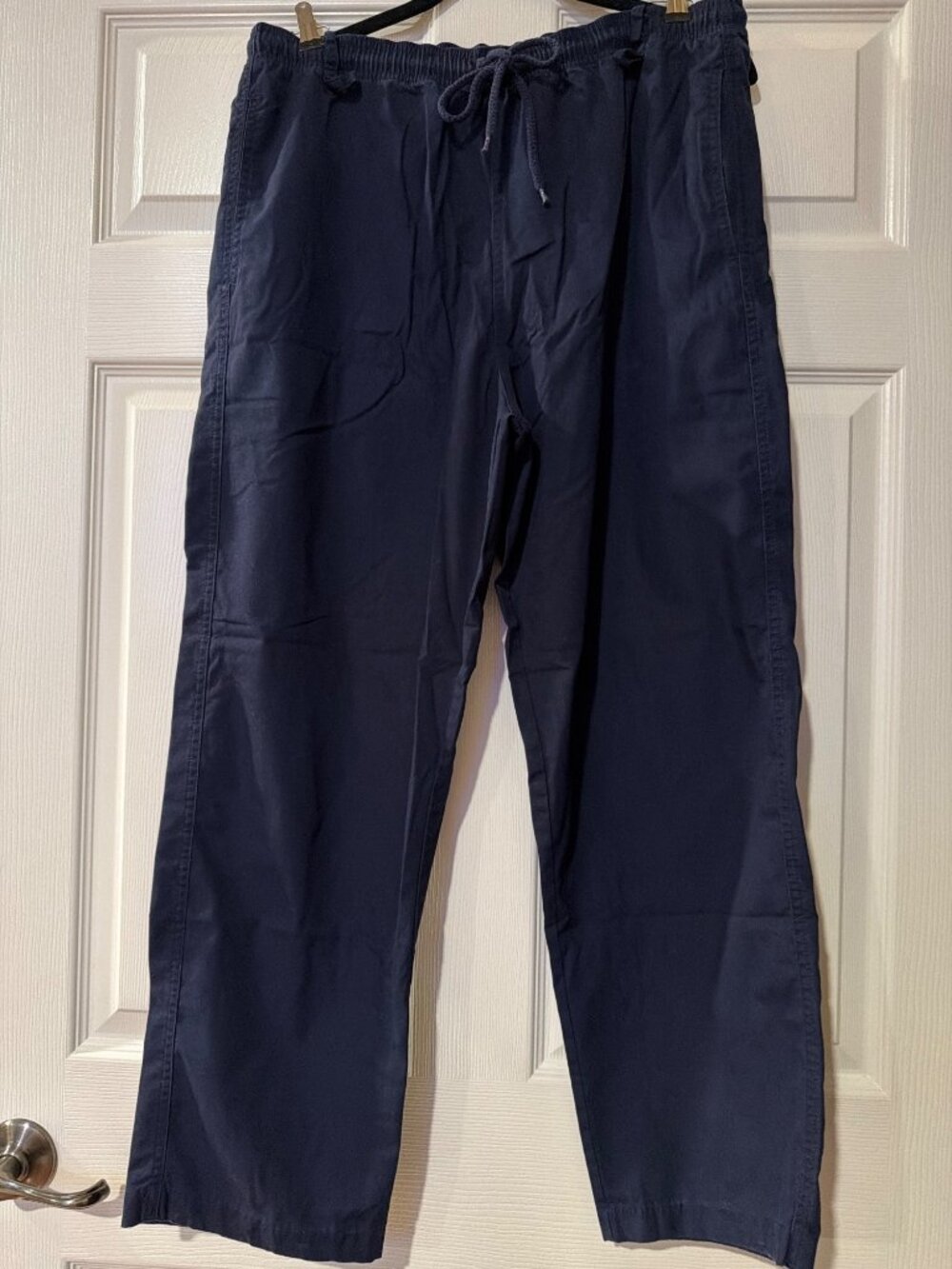 S.C.R.U.B.S. Navy Blue Medical Scrub Pants Short M 65% Polyester 35% Cotton Elas